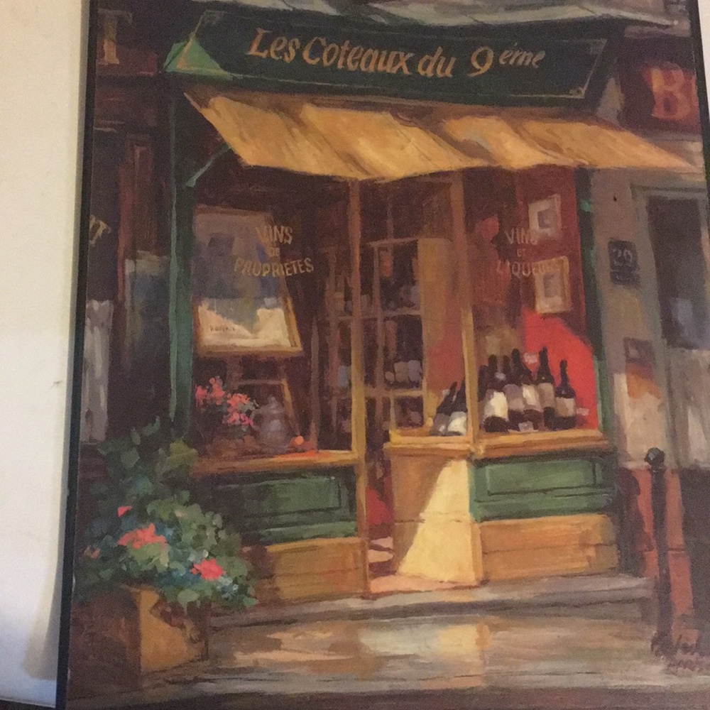 Kitchen wall decor frame